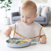 Picture of Bumkins Bibs for Girl or Boy, SuperBib Baby and Toddler for 6-24 Months, Essential Must Have for Eating, Feeding, Baby Led Weaning Supplies, Mess Saving Catch Food, Waterproof Fabric 3-pk Desert Boho