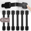 Picture of Bates- Child Safety Strap Locks, 6 Pack, Black Baby Cabinet Locks, Toilet Locks Baby Proof, Child Proof Drawer Locks, Cabinet Baby Locks for Cabinets, Child Proof Cabinet Locks, Drawer Child Locks
