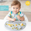 Picture of Bumkins Bibs for Girl or Boy, SuperBib Baby and Toddler for 6-24 Months, Essential Must Have for Eating, Feeding, Baby Led Weaning Supplies, Mess Saving Catch Food, 3-pk Feathers, Arrows and Quill