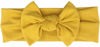Picture of BABYGIZ Baby Girl Headbands-Infant,Toddler Cotton Handmade Hairbands with Bows Child Hair Accessories (Mustard)