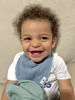 Picture of DiaperSquad's 10-Pack Baby Bibs for Drooling and Teething, Bibs for Boys, Baby Girl - Solid Cotton Baby Drool Bibs (Muted - 100% Muslin)