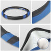 Picture of West Llama Customized Auto Car Steering Wheel Cover for Toyota Rav4 Corolla Camry Highlander (Black+Blue)