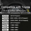 Picture of West Llama Customized Auto Car Steering Wheel Cover for Toyota Tacoma,4Runner,Tundra,Sequoia,15.5-16 inch (Black-Large Size)