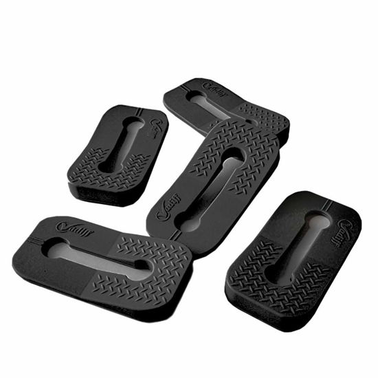 Picture of Vadiff Silicone Gas Stove Child Safety Knob Locks | Stove Knob Cover (5 Pk) (Black)