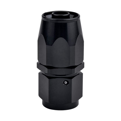 Picture of EVIL ENERGY 20AN Hose End Fitting Straight Swivel for CPE Braided Fuel Hose Black