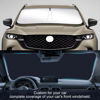 Picture of SHINEHOME Car Windshield Sun Shade Compatible with 2017-2023 2024 Mazda CX-5 CX5 Accessories Sport, Touring, Grand Touring, 4 Door Crossover Foldable Sunshade Custom Windshield Sun Visor