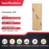 Picture of AggSound Roll Pack Universal Sound Deadener for Cars Auto Sound Deadening Closed Cell Foam Noise Deadening Material-Heat Hood Shield Insulation Dampening Mat 157mil 6sqft