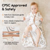 Picture of Yoofoss Baby Sleep Sack 18-24 Months 0.5 Tog Wearable Blanket for Baby, 3 Pack 100% Cotton Infant Toddler Sleeping Sack 2-Way Zipper Lightweight Sleep Sack