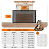 Picture of NWK Magic Dog Gate for Stairs Pet Gate for The House Providing a Safe Enclosure for Pets to Play and Rest, 6 Hooks Design (30'' X 70'')