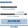 Picture of SX150P10 ML1310 15 inch 10lb/44N Gas Strut Shock Spring Lift Support for Leer Camper Shell Truck Topper Cap Canopy Door Window Toolbox Snugtop Struts Replacement Parts, SL1310, Set of 2 by AUCLIDIS