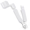 Picture of CC CAIHONG Guitar String Winder, Guitar String Winder Tool, Guitar Bridge Pin Puller and Cutter, 3 In 1 Multifunctional Guitar String Peg Tuner Winder for Acoustic Electric Guitar (White)