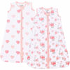 Picture of Mama Cheetah Baby Sleep Sack 0.5 TOG, Organic Cotton Baby Wearable Blanket with Two-Way Zipper, Swaddle Transition Baby Sleeping Bag for Newborn Infant Toddler Boy Girl, 0-6 Months