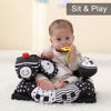 Picture of Lovvie & Joy 2-in-1 Tummy Time Mat & Seated Support Pillow,Baby Tummy Time Pillow Support for Newborns and Older Babies,with Detachable Support Pillow and Toys