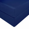 Picture of NTBAY 2 Pack 100% Brushed Microfiber Fitted Crib Sheet, Super Soft and Cozy 28x52 Crib Sheet for Standard Crib and Toddler Mattresses, Boys, Girls, Unisex, Navy Blue, 28x52 Inches
