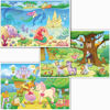Picture of HomeWorthy Disposable Placemats for Baby - Girls Designs Toddler Placemat That Sticks to Tables at Restaurants - (Assorted 40 Pack with 3 Designs)