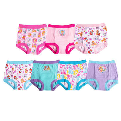 Picture of Paw Patrol Girls Toddler Potty Training Pants With Chase, Skye & More With Success Chart & Stickers Size 18, 2T, 3T, 4T, 7-Pack, 2T