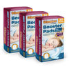 Picture of Dimples Booster Pads, Baby Diaper Doubler with Adhesive - 1 Size Fits All Diapers - Boosts Diaper Absorbency - No More leaks 90 Count (with Adhesive for Secure Fit)