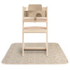 Picture of mushie Baby Splat Mat 42.5x42.5 Inch (Pastel Blooms) | Water Resistant for Under High Chair and Infant Play