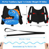 Picture of Accmor Toddler Harness Leash with Anti Lost Wrist Link, Cute Dinosaur Kids Harnesses Children Leashes, Baby Walking Harness Keep Child Close Wristband Strap for Boys Travel