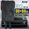 Picture of Airlab Microfiber Towels for Cars Drying Extra Large Super Absorbent Cleaning Cloth Auto Detailing Ultra Soft, Lint-Free, Streak-Free 600GSM, 24'' x 35'', 1 Pack