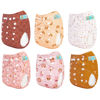 Picture of ALVABABY Baby Cloth Diapers 6 Pack with 12 Inserts One Size Adjustable Washable Reusable for Baby Girls and Boys 6DM104