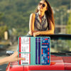 Picture of Car Registration and Insurance Card Holder - Leather Vehicle Glove Box Automobile Documents Paperwork Wallet Case Organizer for ID, Driver's License, Key Contact Information Cards - Men&Women