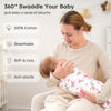 Picture of Yoofoss Baby Swaddles for Newborns 100% Cotton, Adjustable Swaddle 3-6 Months 3 Pack Newborn Swaddle Sack, Breathable Soft(Medium)