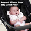 Picture of KAKIBLIN Baby Neck Pillow, Upgraded baby support pillow,Baby Neck Support Pillow for Carseat, Newborn Neck Support for Car Seat,Pushchair,Travel (Twig)