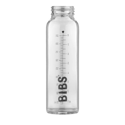 Picture of BIBS Glass Bottle - Part of Set. Mix and Match with BIBS Colorful Bottle Kits., 225 ml, Single Glass Bottle
