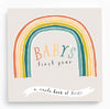 Picture of Lucy Darling Baby Memory Book, Themed Baby First Year Book, First 5 Years Journal & Photo Album for Baby Boy/Girl, Keepsake Books, Gender Neutral Memories & Milestone Book, Mom Gift - Little Rainbow