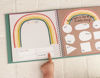 Picture of Lucy Darling Baby Memory Book, Themed Baby First Year Book, First 5 Years Journal & Photo Album for Baby Boy/Girl, Keepsake Books, Gender Neutral Memories & Milestone Book, Mom Gift - Little Rainbow