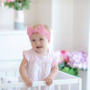 Picture of BABYGIZ Baby Girl Headbands-Infant,Toddler Cotton Handmade Hairbands with Bows Child Hair Accessories (Pink)