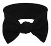 Picture of BABYGIZ Baby Girl Headbands-Infant,Toddler Cotton Handmade Hairbands with Bows Child Hair Accessories (Black)