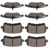 Picture of SCITOO D1322 D1386 Front Rear Ceramic Brake Pads Sets Fit For Audi A4 / A4 Quattro / A5 / A5 Quattro/allroad / Q5 / S5