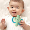 Picture of Itzy Ritzy Cactus-Shaped Baby Teether with Handles; Silicone Teether for Babies with Easy-Grab Handles and Textured, Teethable Surfaces - Baby Teething Toy for 3 Months & Up (Cactus)