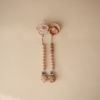 Picture of mushie 100% Silicone Baby Pacifier Clip BPA Free | Hera (Blush)
