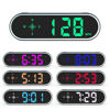 Picture of New Colorful Speedometer HUD GPS Digital Speed Meter MPH KM/H Speedo Head Up Display for Cars Trucks, USB Cable Plug & Play (7 Color/MPH KM/H)