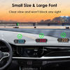 Picture of New Colorful Speedometer HUD GPS Digital Speed Meter MPH KM/H Speedo Head Up Display for Cars Trucks, USB Cable Plug & Play (7 Color/MPH KM/H)