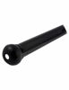 Picture of Metallor Acoustic Guitar Bridge Pins String Peg Guitar Parts Replacement Pack of 6 Pieces Black with White Dot.