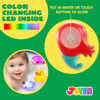 Picture of JOYIN 12 PCS Light Up Bath Toys, Toddler Flashing Colourful LED Bathtub Mermaid Toy, Baby Bathtime Floating Rubber Shower Gifts for Infant Kids Boy Girl Birthday Valentines Swimming Pool Party