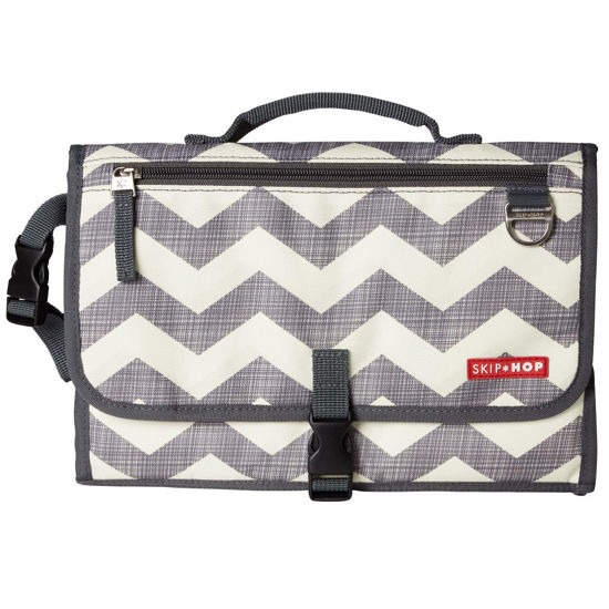Picture of Skip Hop Pronto Signature Portable Changing Mat, Cushioned Diaper Changing Pad with Built-In Pillow