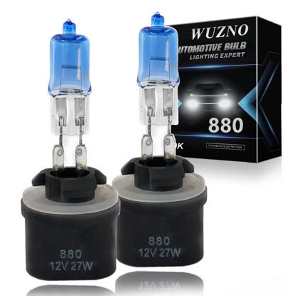 Picture of 880 Halogen Headlight Bulb/Fog Light 12V 35W White 5000K Light Headlamp Super Bright