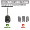 Picture of Gematay for Lexus Key Fob Cover, Key Case Shell Compatible with 2000-2006 Lexus ES GS is LS SC GX470 RX300 RX330 RX350 RX400h Smart Key Protector