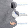 Picture of Baby Play Mat for Floor,1.3" Thick Memory foam Tummy Time Mat,Soft Coral Velvet Nursery Rug,Large Non Slip Crawling Mat for Toddlers,Infants,kids,Yoga Mat,Tatami Mat for Living Room(Dark Gray)