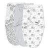 Picture of SwaddleMe Original Swaddle - Size Small/Medium, 0-3 Months, 3-Pack (Mama & Me) Easy to Use Newborn Swaddle Wrap Keeps Baby Cozy and Secure and Helps Prevent Startle Reflex