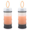 Picture of Accmor 2 Pack Baby Formula Dispenser On The Go, Stackable Formula Dispenser Formula Container to Go, Non-Spill Portable Milk Powder Kids Snack Storage Container, BPA Free