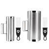Picture of Soulmate Guiro Instrument with Scraper Stainless Steel Guiro Shaker Musical Instruments Guiro Set 3"8" & 6"12" Latin Percussion Instrument Musical Training Tool