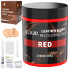 Picture of AIUKBL Leather Recoloring Balm, Leather Color Restorer, Leather Restorer for Couches, Leather Scratch Remover, Leather Scratch Repair, Leather Repair Kit for Furniture, Leather Dye (Red)