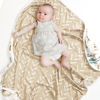 Picture of GRSSDER Baby Blankets Super Soft Jersey Knit Swaddle Blanket for Baby Girls and Boys, Double Layer Receiving Blankets 34 x 44 Inches Extra Large for Baby Show Gift, Rainbow Creative Pattern