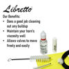Picture of Libretto Premium Brass Valve Oil Lubricants, 1 oz (30ml), Safety Cap, Long-Lasting & Smooth, Odorless, 100% Special-Blended Synthetic Formula, Designed Best to Clean & Extend Life of Your Instruments!